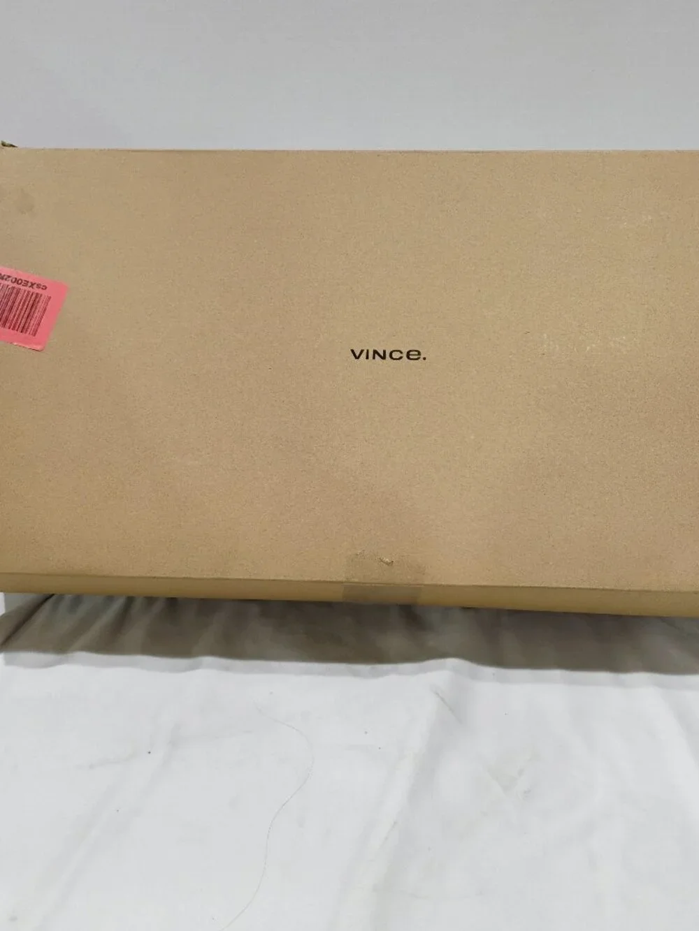 New Vince Andes Knee High Boots Womens 8.5 M Black Leather